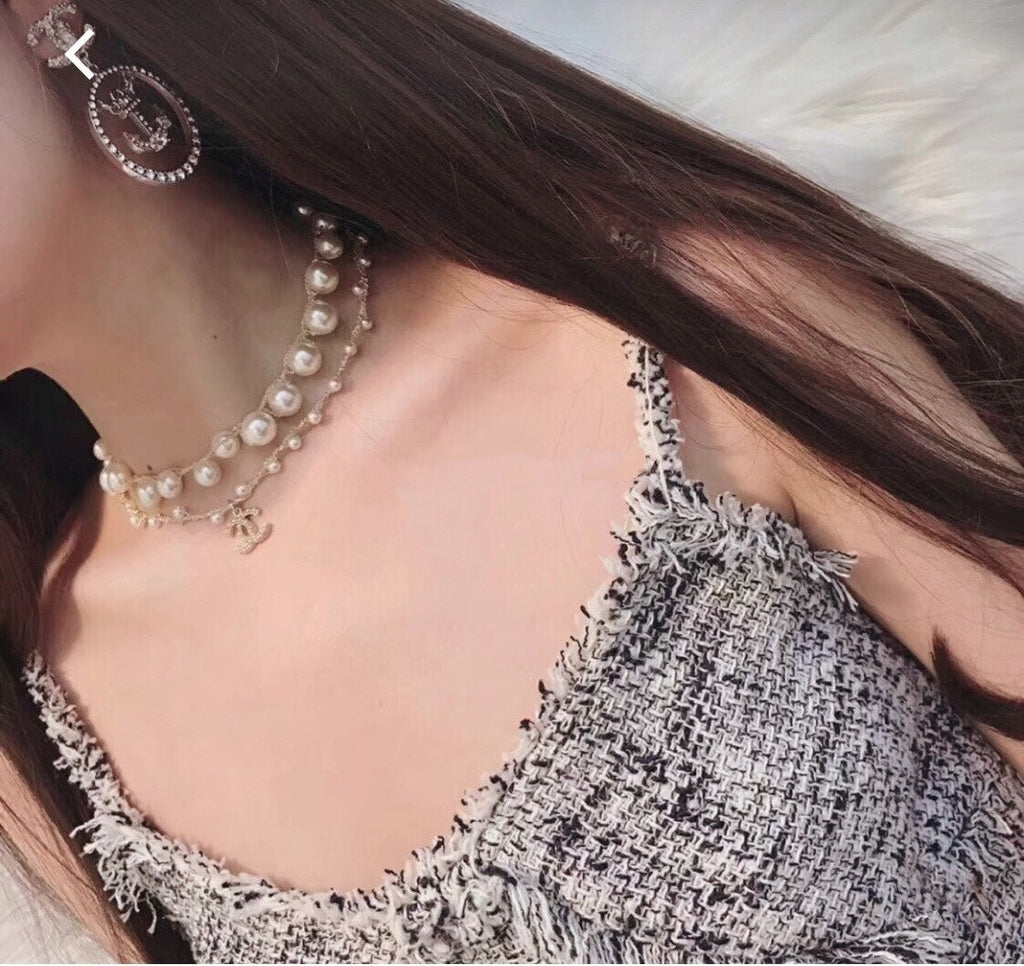 18K  Chanel Pearls Necklace