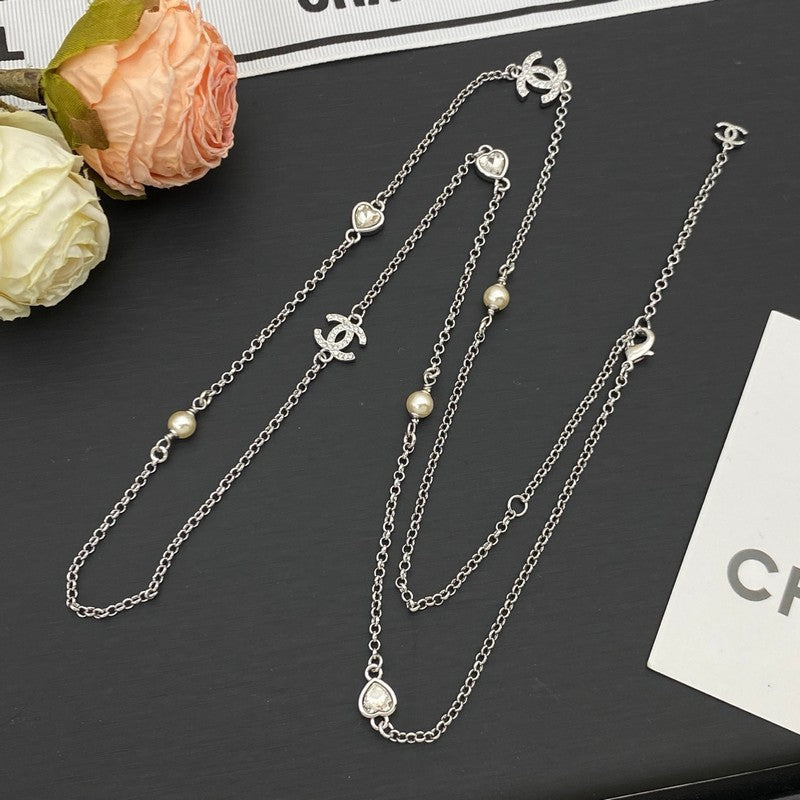 18K  Chanel Long Gold Necklace