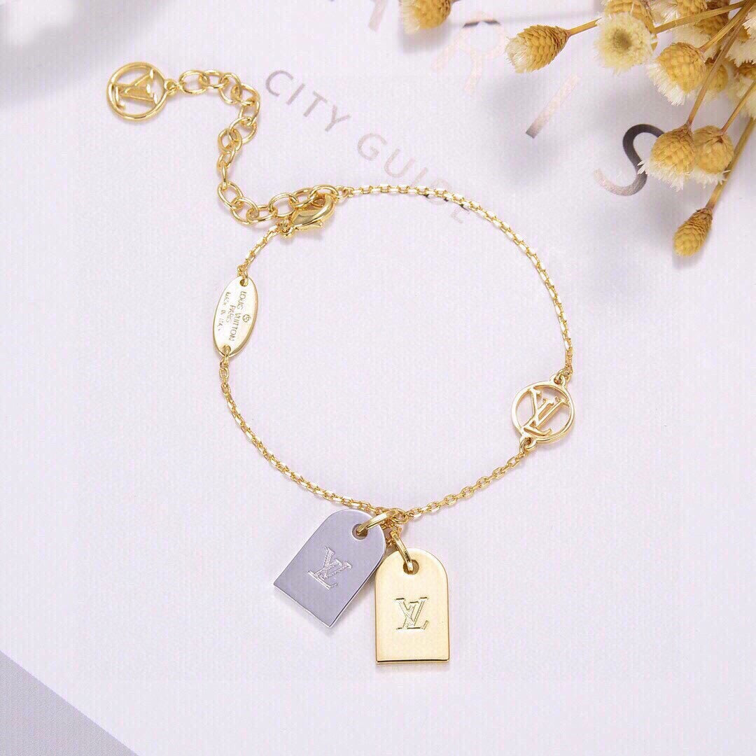 18K Louis Vuitton Monogram Bracelet