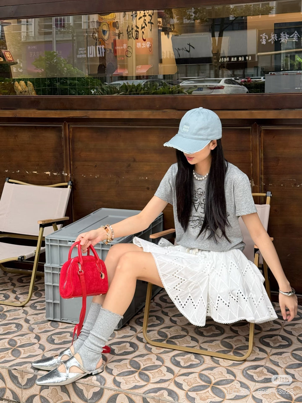 MIU MIU Classic Baseball Cap