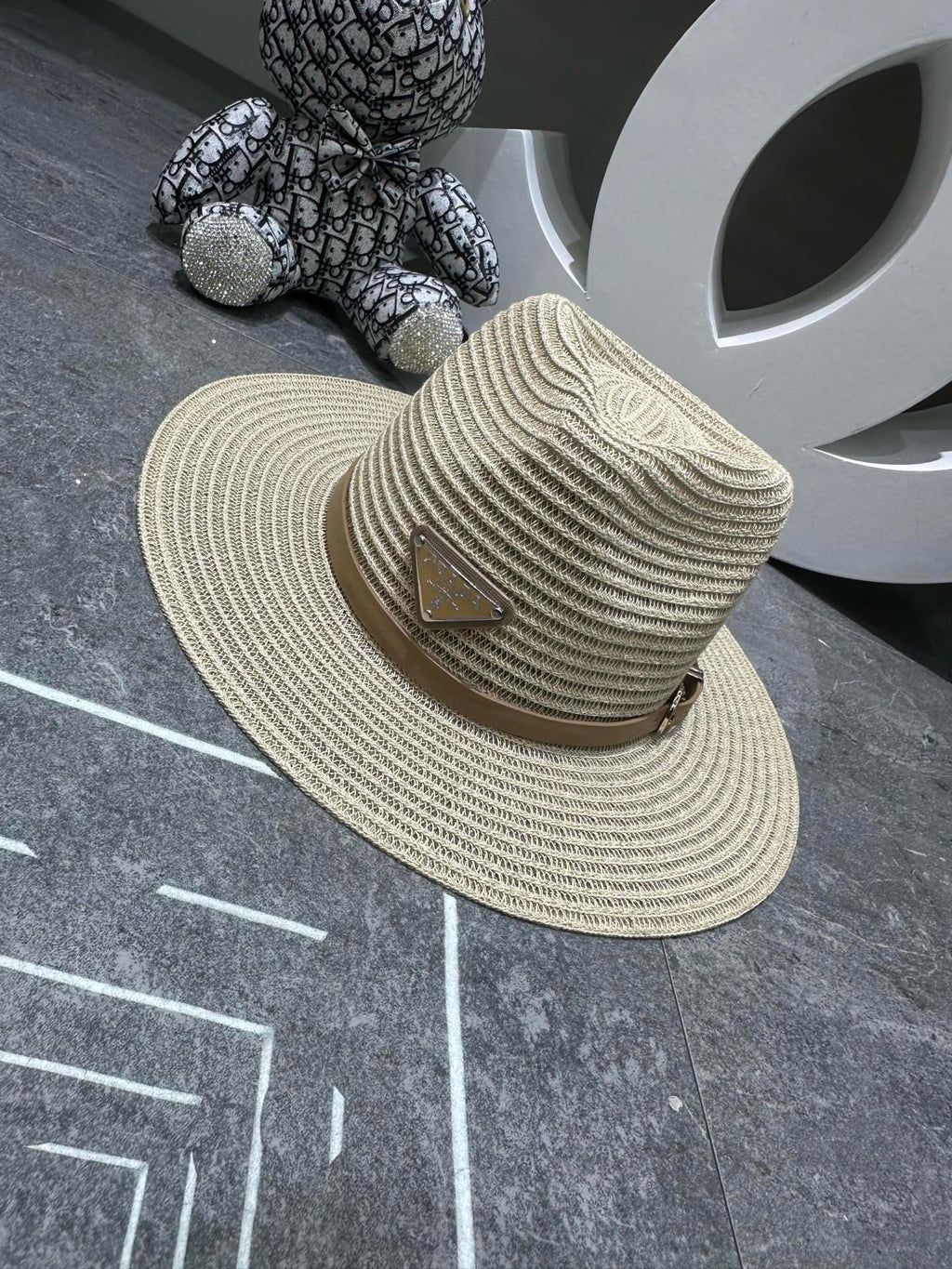 PRADA French Luxury Straw Sun Hat